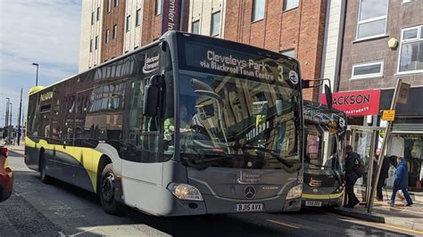 Blackpool Transport Mercedes Benz Citaro O C Bj Beo Youtube