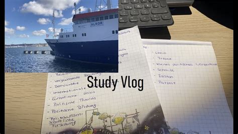 Study Vlog Letzte Klausur Im Wintersemester Youtube