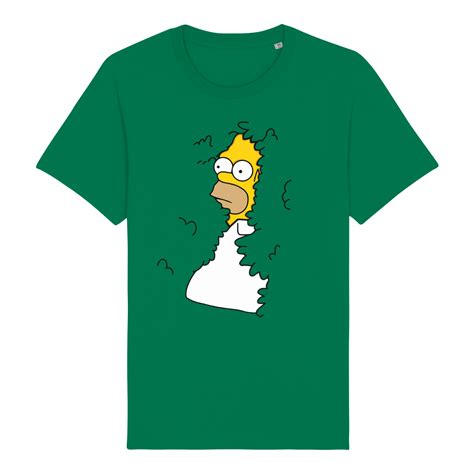 Homer Simpson Backs Into The Bushes T Shirt Ootheday