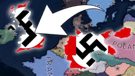 What If GERMANY Annexed The UK HOI4 Timelapse Ww2 Heartsofiron4