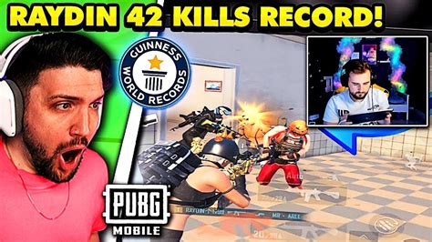 RAYDIN ROMPE RECORD MUNDIAL 42 KILLS En SOLO Vs SQUAD En PUBG MOBILE