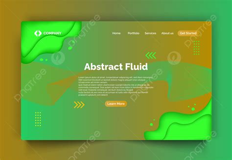 웹 사이트 개발 벡터 일러스트 레이 션에 대 한 현대 추상 유체 디자인 템플릿 개념 템플릿 Psd 다운로드 디자인 자료 다운로드
