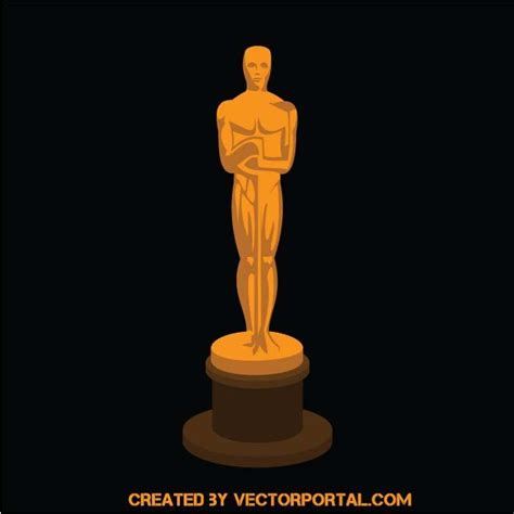 OSCAR AWARD.ai Royalty Free Stock SVG Vector and Clip Art