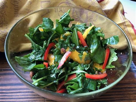 Salade De Roquette Et De Mangue Recette En 2022 Salade Roquette