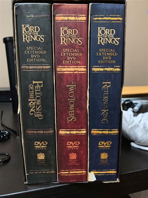 The Lord Of The Rings Trilogy Dvd Box Set Special Edition Hobbies