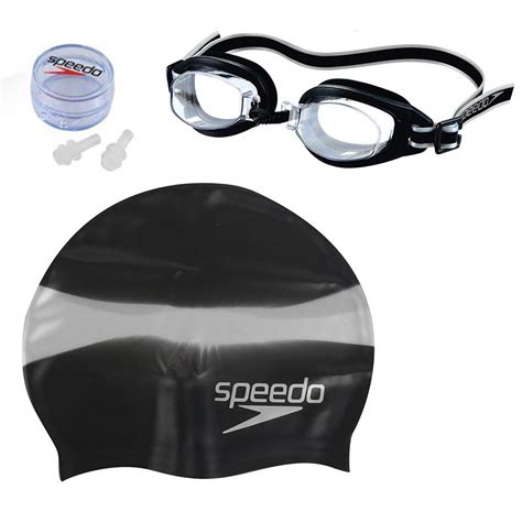 Kit Natação Óculos Touca Speedo Swim Kit Jr 2 0 Infantil 617892