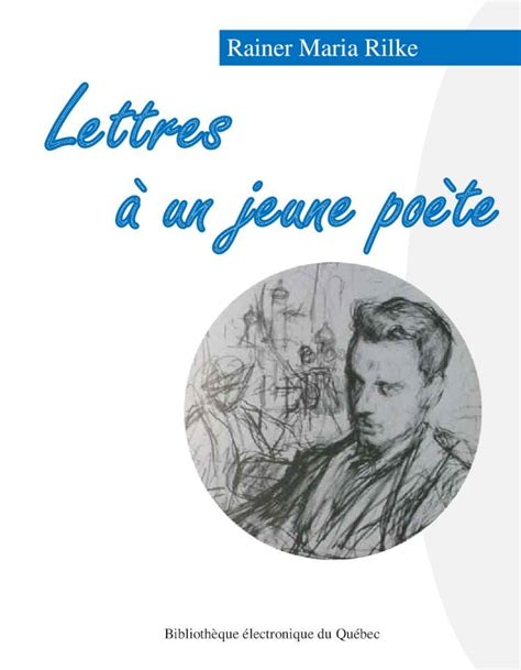 Pdf Rainer Maria Rilke Lettres Un Jeune Po Te Eiano A Un