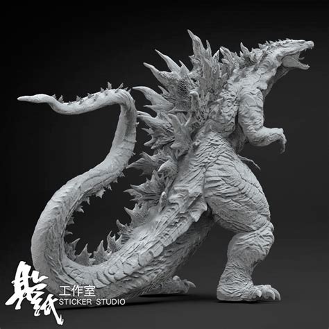 Godzilla Stl Files For D Print D Kiee Shop