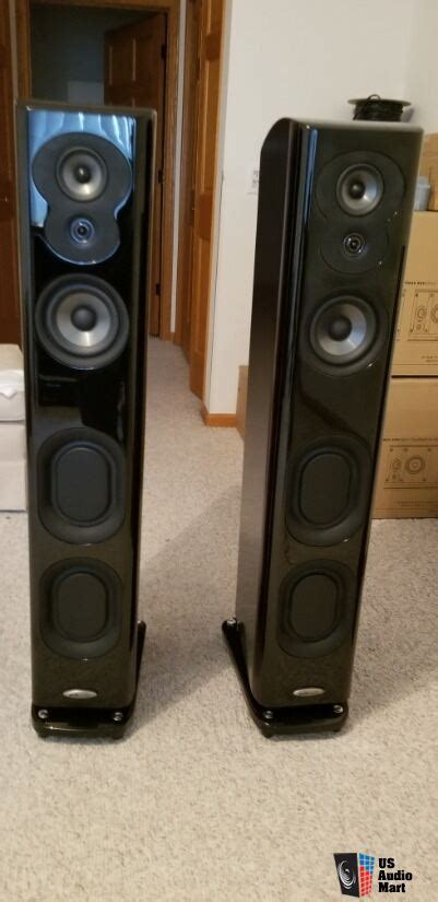 POLK LSIM 705 Tower Speakers In Midnight Mohagony For Sale US Audio Mart