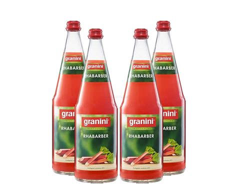 Granini Rhabarber Saft Er Set Granini Trinkgenuss X Rhabarber L