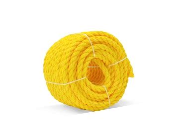 Twisted Yellow Rope Baron Hardware