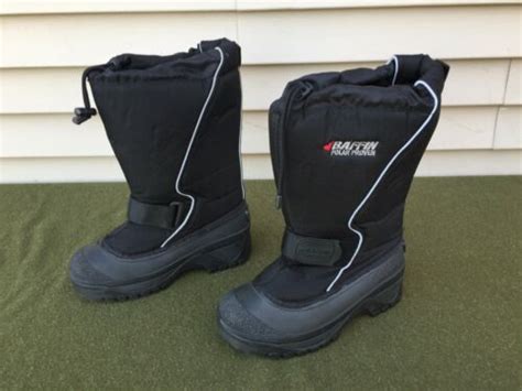 Mens 8 Black Baffin Tundra Polar Proven Insulated Waterproof Winter Snow Boots Ebay