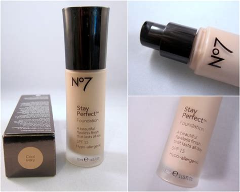 No 7 Stay Perfect Foundation In Cool Ivory The Perfect Match Beautie