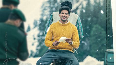 Dulquer Salmaan Looks Dapper As Lieutenant Ram In Upcoming Telugu Film