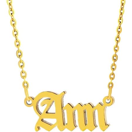 Old English Name Necklace(Over 800 Names are in | Walmart Canada