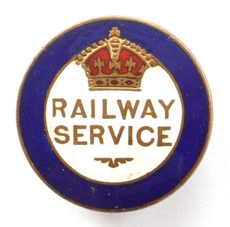 Sally Bosleys Badge Shop WW1 Rhymney Railway Or LB SCR 1st Issue War