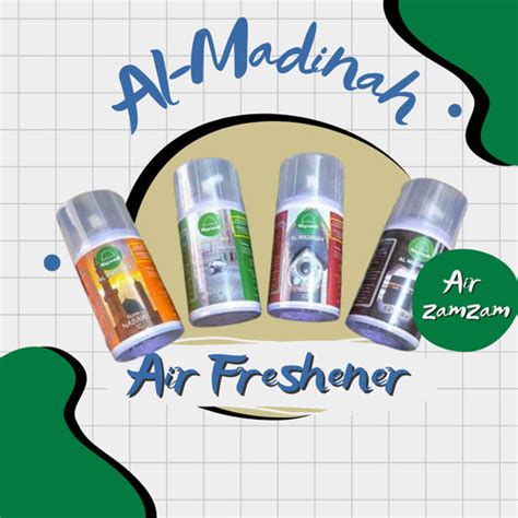 Jual Pengharum Ruangan Aerosol Parfum Al Madinah Macam Rose Nabawi