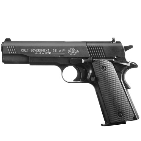 Colt Government 1911 A1 CO2 Luftpistole 4 5 mm Diabolo schwarz brüniert