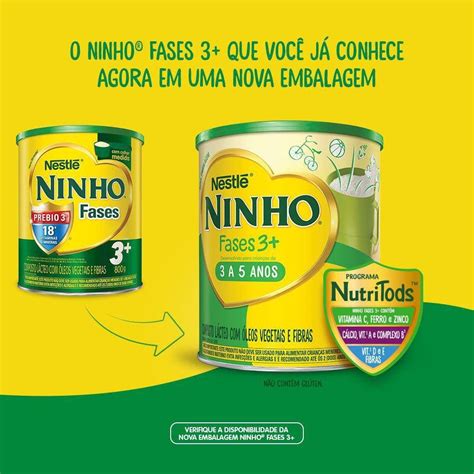 Leite Ninho Em Po Fort Vegetal Fase Escolar 300g Nestle Extra