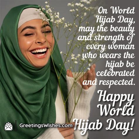 World Hijab Day Wishes Quotes 1 February Greetings Wishes