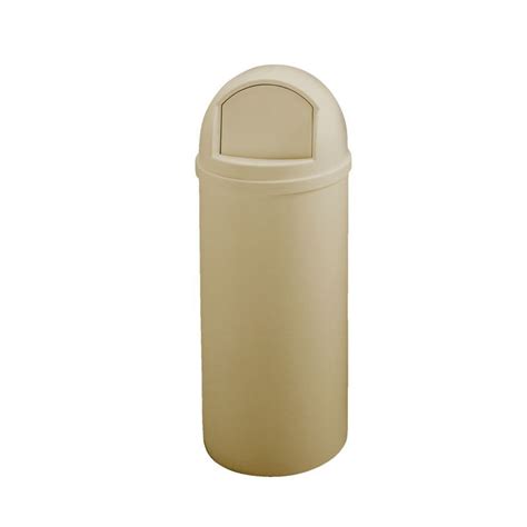 Rubbermaid Marshal Classic Containers Beige Gal Fg Beig