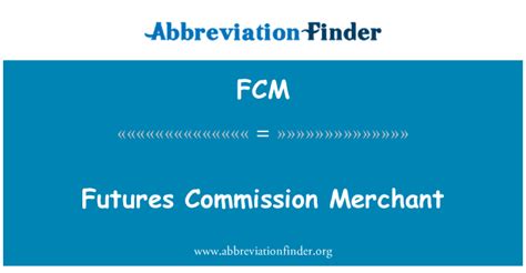 Fcm Sta Per Futures Commissione Merchant Futures Commission Merchant