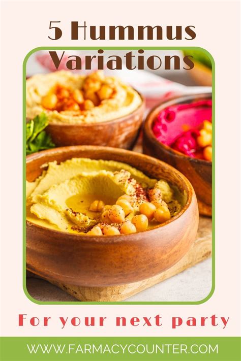 5 Hummus Variations For Your Next Party | Recipes, Healthy routine, New ...