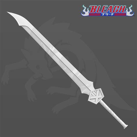 OBJ file Ichigo Fullbring Sword Bleach 3d model 🗡️ ・3D printable model ...