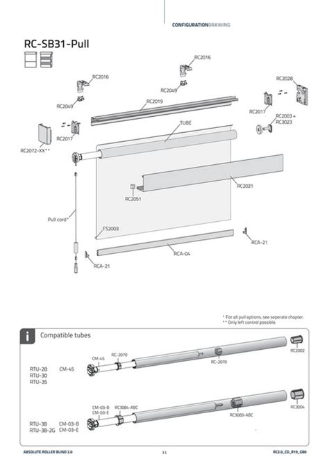 Coulisse Manual Assembly Roller Conf Draw En Page