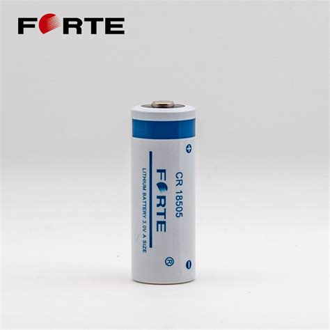 Non Rechargeable Primary Lithium A Battery 3 0V Cr18505se Spriral Type