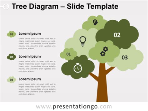 Bubbles Tree Powerpoint Diagram Presentationgo Infographic Hot Sex