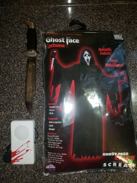 ghostface anniversary costume 5
