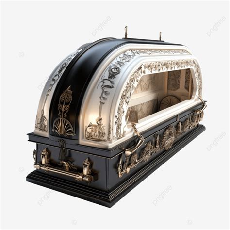 Coffin Halloween Illustration 3d Scary Halloween Spooky PNG