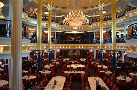 Freedom of the Seas - main dining room back to front - Growing Your Baby