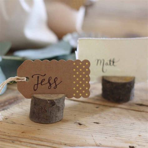 Rustic Wooden Tree Stump Card Holders Available From The Wedding Of