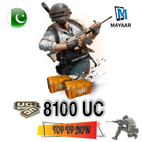 8100 UC PUBG MOBILE Mayaar