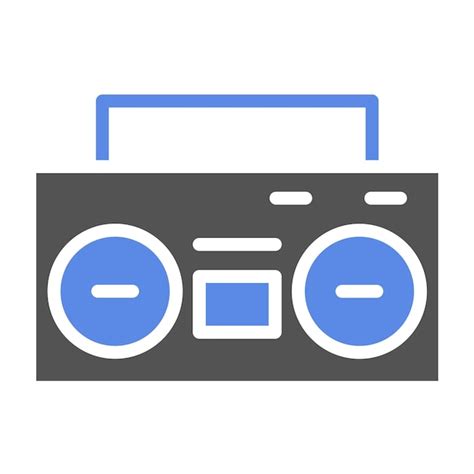 Premium Vector Vector Design Boombox Icon Style