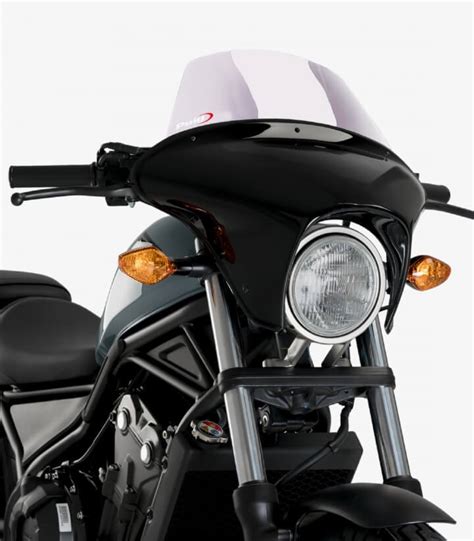 Honda Cmx 500 Rebel Puig Batwing Sml Touring Transparent Windscreen 21060w