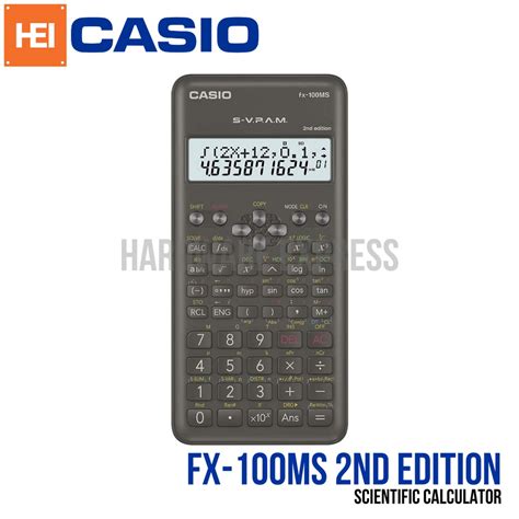 Casio Fx Ms Nd Edition Scientific Calculator Shopee Philippines