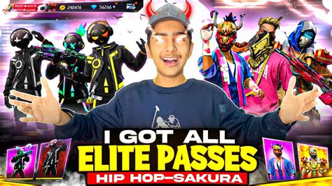 I Got Season To All Elite Passes Free Fire Coming Back Youtube