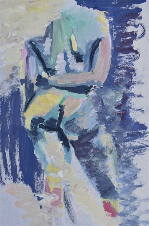Painting Sketch Of A Female Nude Model Painting By Alla Tkachuk
