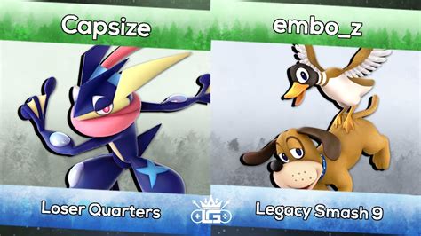 Capsize Greninja Robin Vs Embo Z Duck Hunt Legacy Smash 9