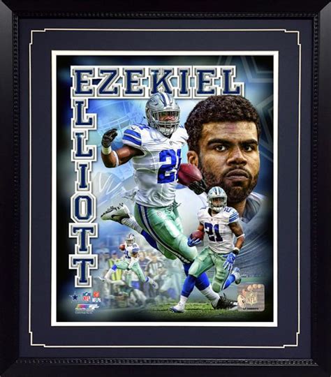 11x14 Deluxe Frame Ezekiel Elliott