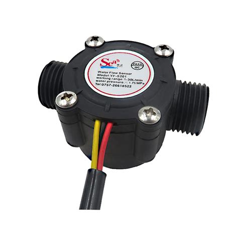 Yf S201 Dc 5 18v Water Flow Sensor Flowmeter Hall Flow Sensor Water Control Liquid Flow Sensor