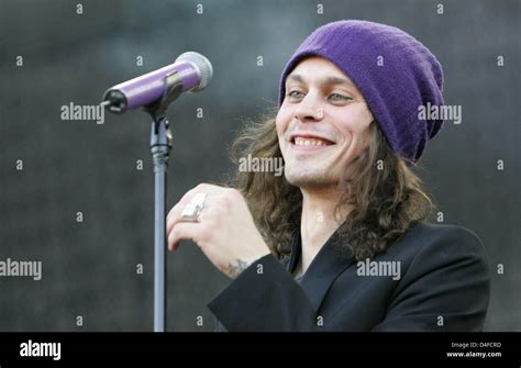 Ville Valo Singer Of Finnish Goth Rock Band Him Performs At Reit