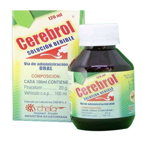 CEREBROL 20 g CHEFAR Solución