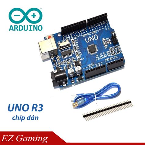 Mạch Arduino Uno R3 Phiên Bản Smd Chíp Dán Atmega328p Au Chíp Nạp