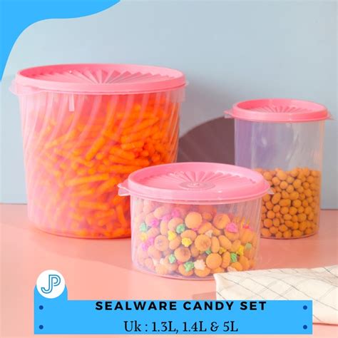 Jual Toples Plastik Sealware Toples Kedap Udara Tempat Kerupuk