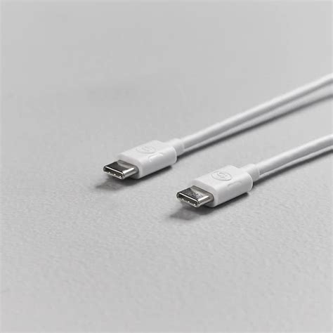 Smartline Usb C Usb C Kaapeli M Valkoinen Thegaminghouse Fi