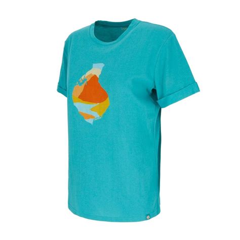 Doite Polera Manga Corta Escalada Women Teal